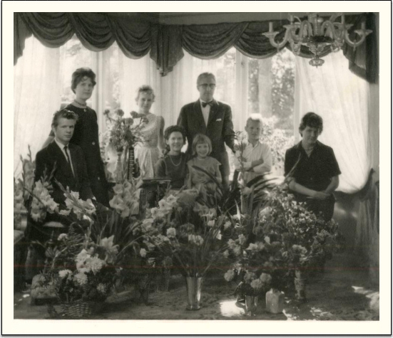 Kurt Götlin med familj